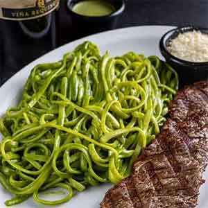 Tallarines verdes